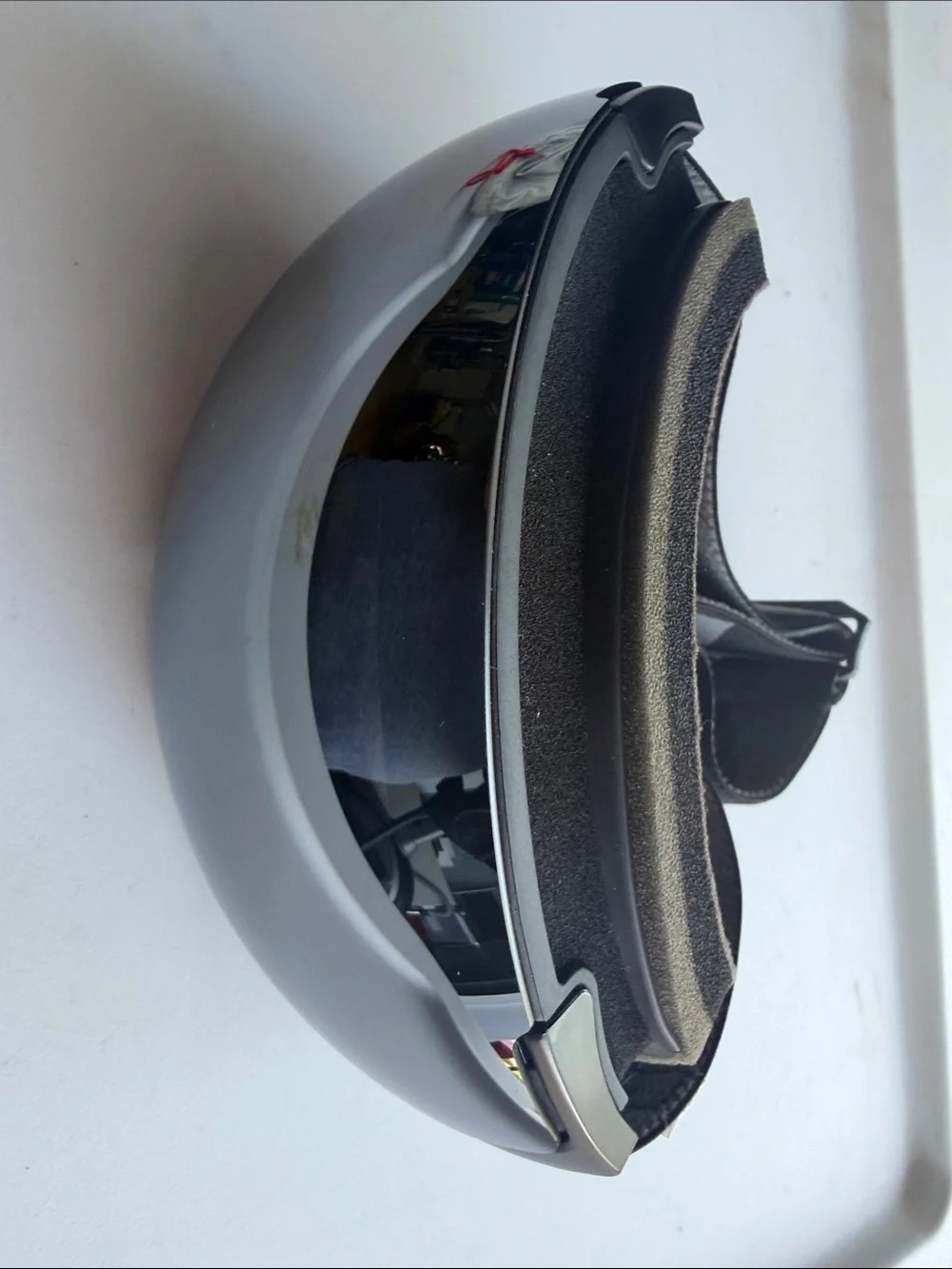Gray VR Headset with Black Visor - Unbranded